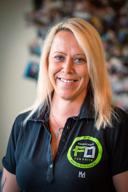 Portrait Melanie (Fahrschule Fun Drive Hamm)